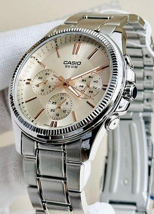 Мужские часы casio mtp-1375d-7a2 оригинал в коробке касио