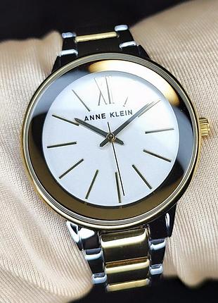 Годинник жіночий anne klein ak/3751svtt оригінал в коробці анна кляйн