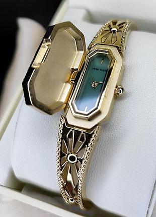 Часы женские anne klein ak/4112avgb часы-браслет оригинал в коробке анна кляйн
