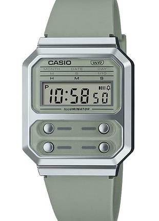 Мужские часы casio vintage edgy a100wef-3a оригинал в коробке касио