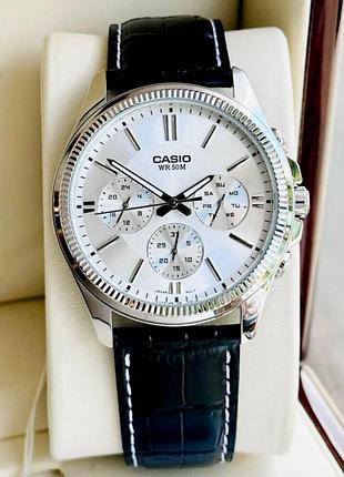 Мужские часы casio mtp-1375l-7a оригинал в коробке касио