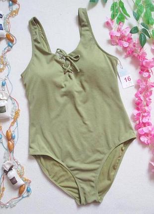 Цельный фактурный моделирующий купальник primark 🌴🌺🌴