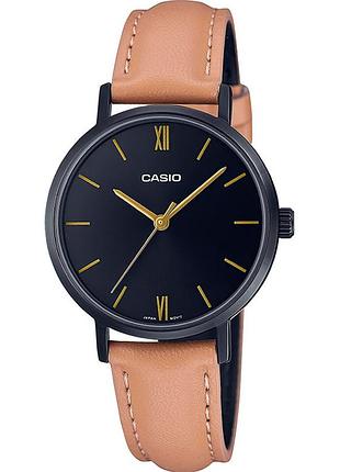 Годинник жіночий casio ltp-vt02bl-1a timeless collection оригінал гарантія 2 роки в коробці