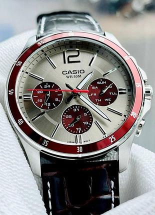 Мужские часы casio mtp-1374l-7a1 оригинал в коробке касио