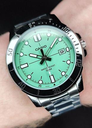 Мужские часы casio mtp-vd01d-3e1 оригинал в коробке касио