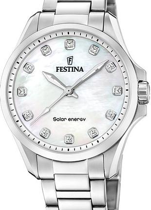 Часы женские festina solar energy f20654/1 оригинал в коробке фестина