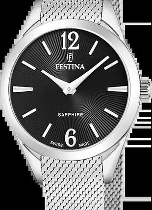 Годинник жіночий festina f20076/5 grace swiss made оригінал в коробці фестіна