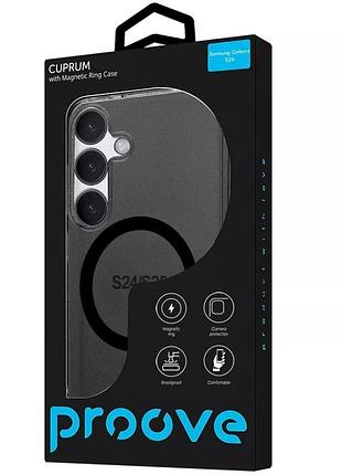 Чохол proove cuprum case with magnetic ring samsung galaxy s26 (black) 65579