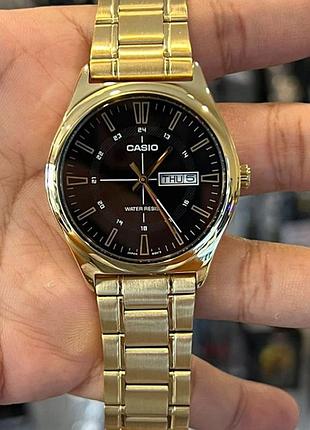 Годинник чоловічий casio mtp-v006g-1c оригінал в коробці касіо