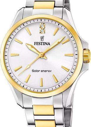 Часы женские festina solar energy f20655/2 оригинал в коробке фестина
