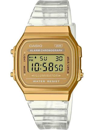 Мужские часы casio vintage iconic a168xesg-9a оригинал в коробке касио