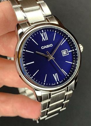Годинник чоловічий casio mtp-v002d-2b3 оригінал в коробці касіо