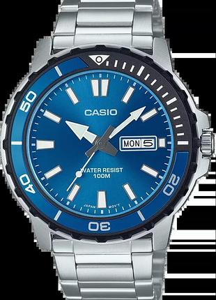 Мужские часы casio mtd-125d-2a1 оригинал в коробке касио