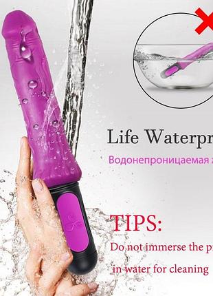 Фаллоимитатор с ручкой satisfyer 8