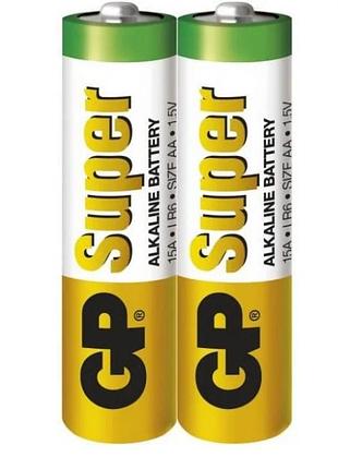 Батарейка щелочная gp super alkaline lr6 aa