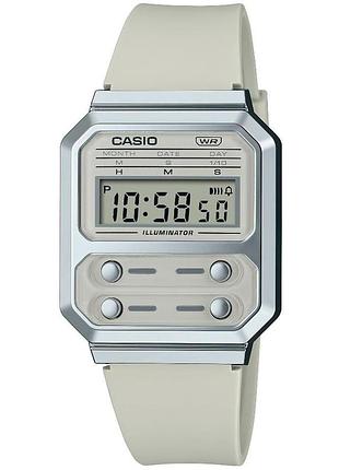 Мужские часы casio vintage edgy a100wef-8a оригинал в коробке касио