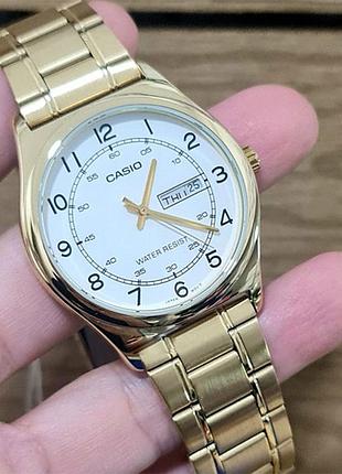 Мужские часы casio mtp-v006g-7b оригинал в коробке касио