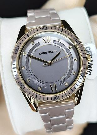 Часы женские anne klein ak/5068gptp оригинал в коробке анна кляйн