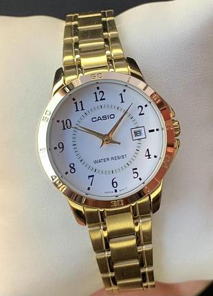 Годинник жіночий casio ltp-v004g-7b оригінал гарантія 2 роки в коробці