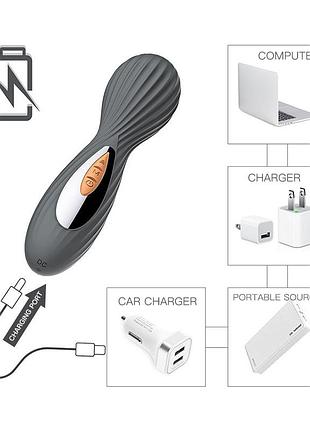 Персональний вібратор personal wand massager 18+ 10