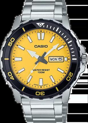 Годинник чоловічий casio mtd-125d-9a оригінал в коробці касіо
