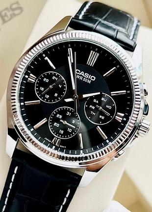 Мужские часы casio mtp-1375l-1a оригинал в коробке касио