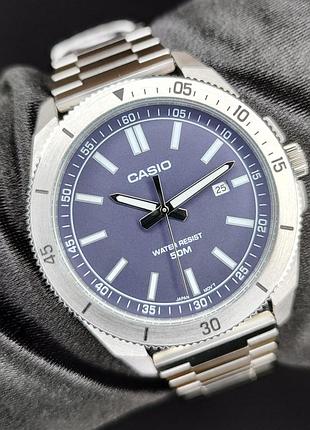 Мужские часы casio mtp-b155d-2e оригинал в коробке касио
