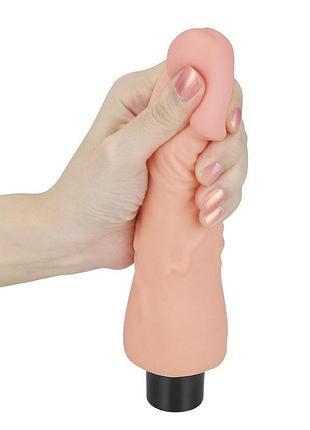Фаллоимитатор с вибрацией real softee 7" long 4