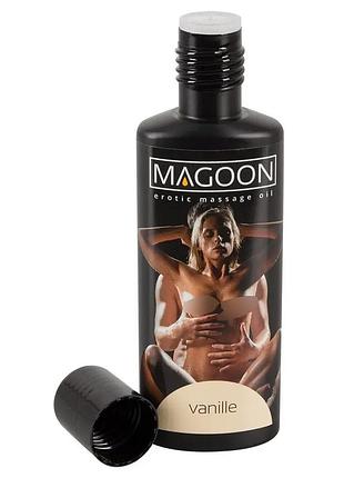Массажное масло magoon vanille – 50 ml тёплый аромат