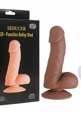 Фаллоимитатор с вибрацией usb seducer s size 4