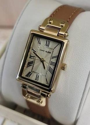 Часы женские anne klein ak/3752chhy оригинал в коробке анна кляйн