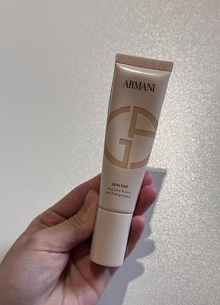Giorgio armani skin tint long-wear & care тональний флюїд