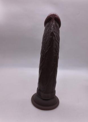 Фаллоимитатор на присоске alfa diego (liquid silicone) 10