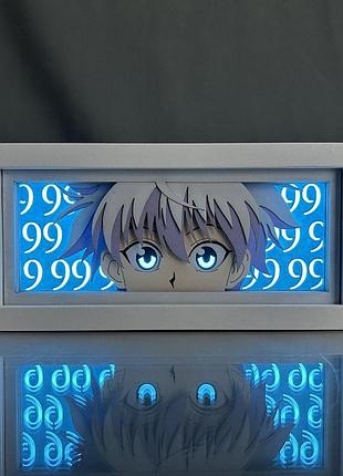 Многослойный ночник лампа аниме hunter × hunter светильник киллуа золдик