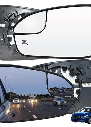 Дзеркальний елемент правий ford fusion mk5 13-20 з підігрівом ds7z17k707b, ks7z17k707d