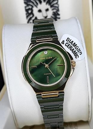 Часы женские anne klein ak/5112gpgn оригинал в коробке анна кляйн