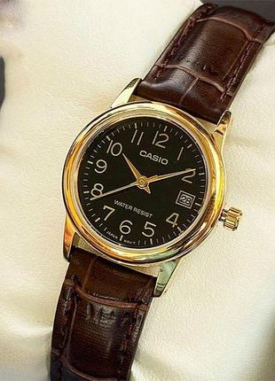 Годинник жіночий casio ltp-v002gl-1b timeless collection оригінал гарантія 2 роки в коробці