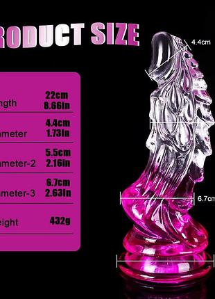 Фаллоимитатор на присоске dragon power l size 8