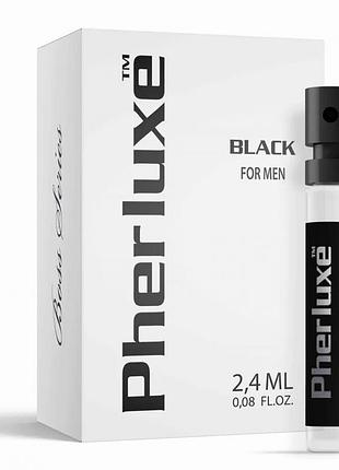 Духи с феромонами для мужчин pherluxe black for man, 2.4 ml