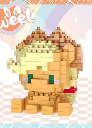 Конструктор блоковий дитячий my little pony май літл поні applejack еплджек