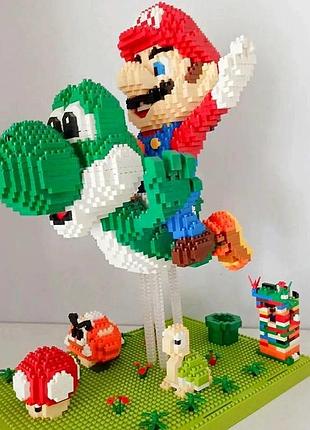 Великий конструктор блоковий дитячий маріо mario