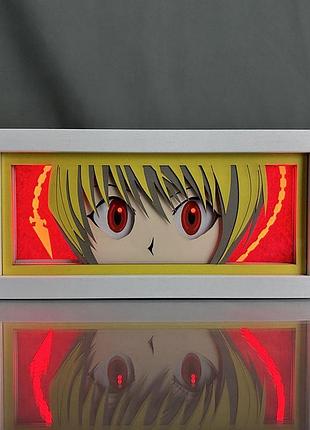 Многослойный ночник лампа аниме hunter × hunter светильник курапика