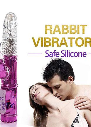 Вібратор jack rabbit з 36 режимами usb 18+ 2