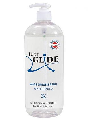 Лубрикант just glide waterbased 1000 мл – для частого і інтенсивного використання 18+ 2