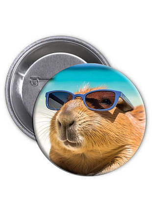 Значок hydrochoerus капибара capybara 40