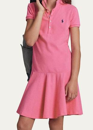 Стильна сукня-поло polo ralph lauren | оригінал | р. l (12-14 р)