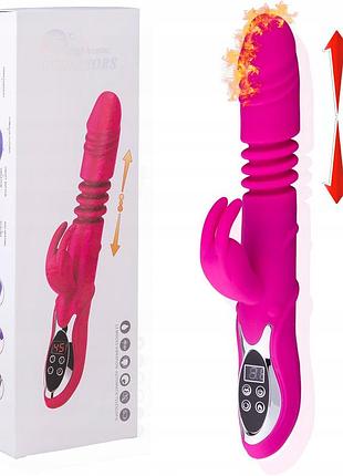 Вибратор jack rabbit usb с подогревом 18+ 9