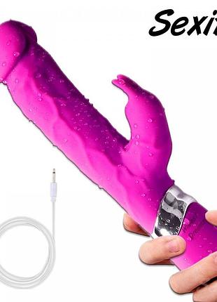 Двойной вибратор rabbit kiss usb 18+ 3