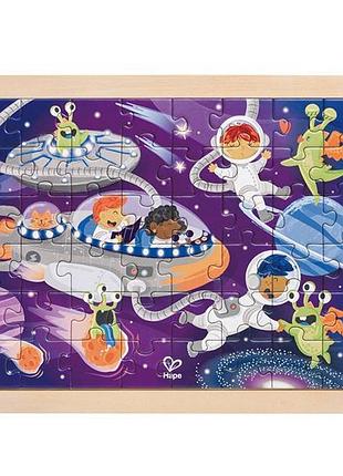 Пазл hape прибульці з розмальовкою (e1644)