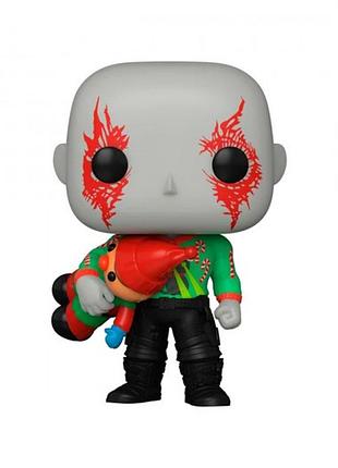 Ігрова фігурка funko pop! серії вартові галактики: holiday special – дракс